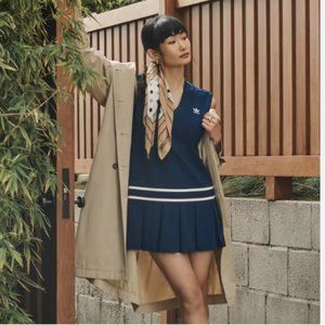 Navy Blue Adidas Tennis Dress - Sz Small